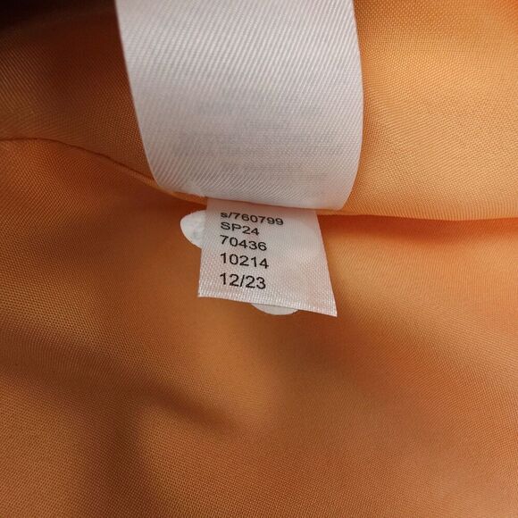 NWT Ann Taylor Cotton Linen Modern Blazer Jacket Tailored Minimal Old Money 12 - Picture 10 of 10